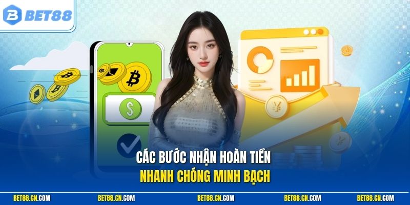 Các bước nhận hoàn tiền nhanh chóng minh bạch