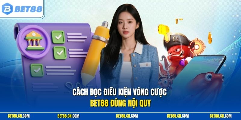 Cách đọc điều kiện vòng cược Bet88 đúng nội quy