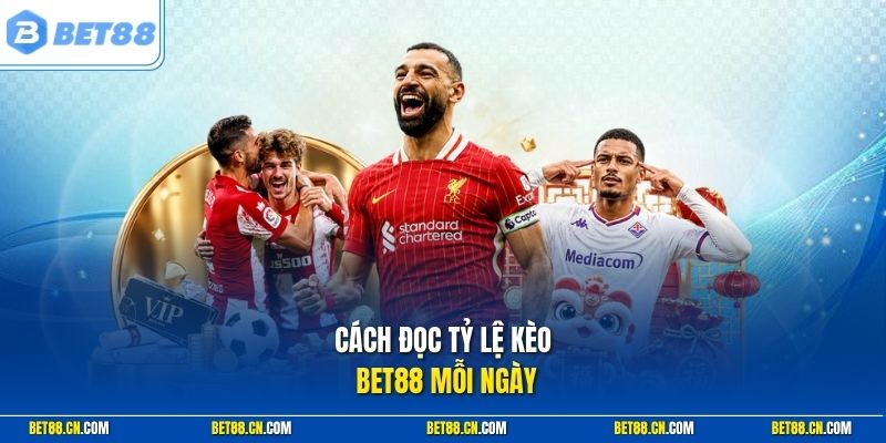 Cách đọc tỷ lệ kèo Bet88 mỗi ngày