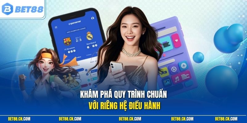 Khám phá quy trình chuẩn với riêng hệ điều hành