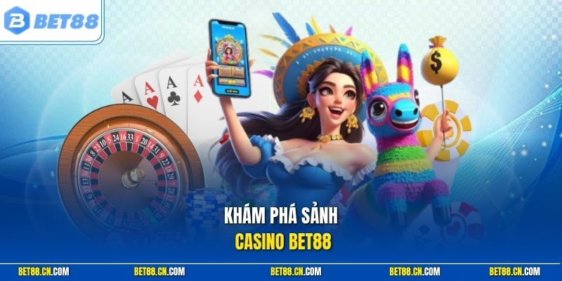 Khám phá sảnh casino Bet88