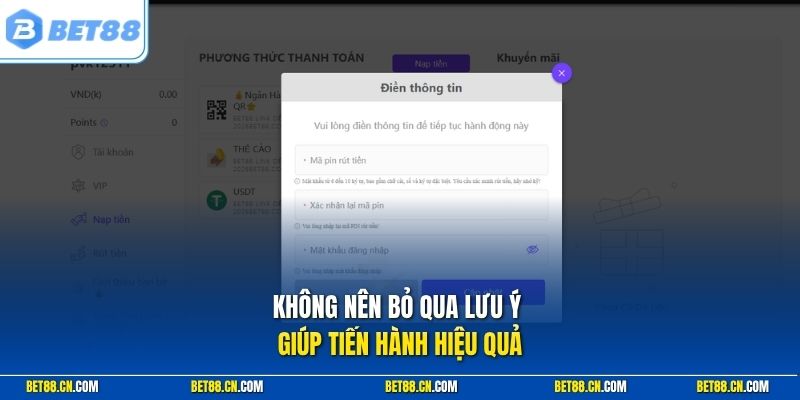 Không nên bỏ qua lưu ý giúp tiến hành hiệu quả